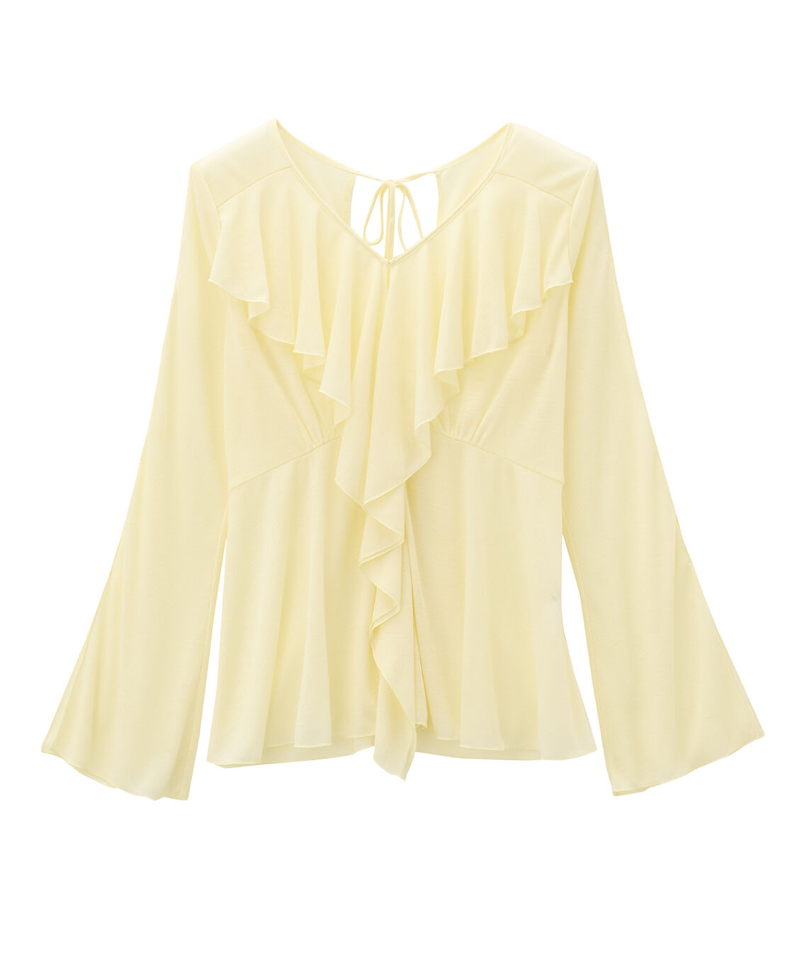 COCO DEAL「ラッフルバックシャンカットソー」|Tシャツ・カットソー|