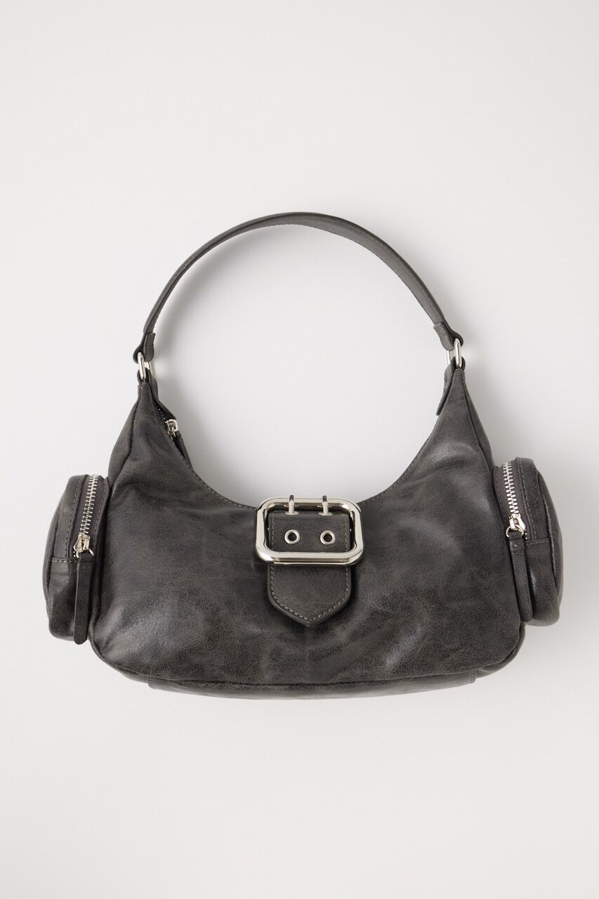 MOUSSY「SIDE POCKET HOBO バッグ」|その他|L/BLK1