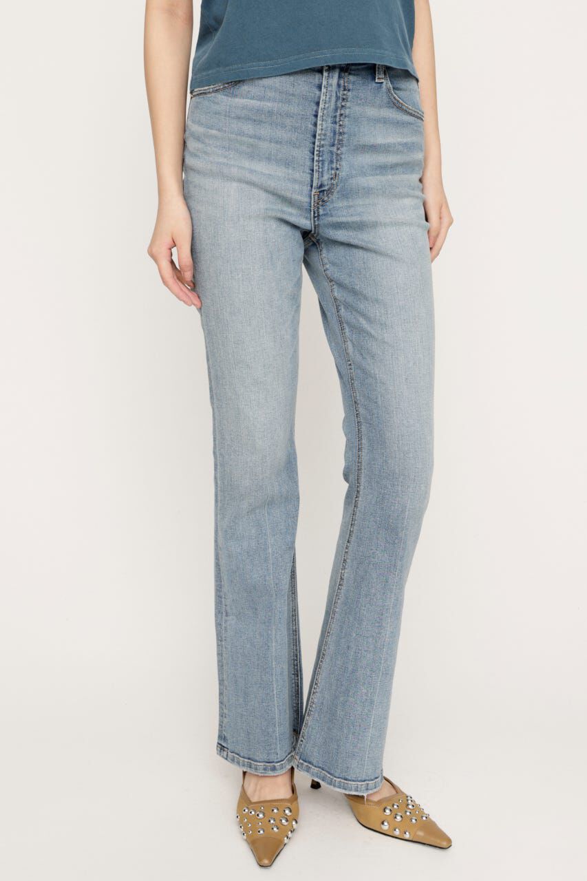 SLY「HW FLARE PT WITH ROICA（R）EF」|デニム|