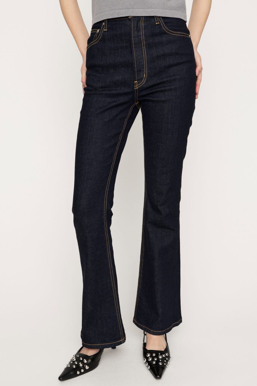 SLY「HW FLARE PT WITH ROICA（R）EF」|デニム|D/BLU3