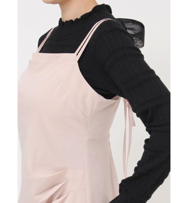 dazzlin「レースリボンサテンキャミワンピース」|ワンピース|