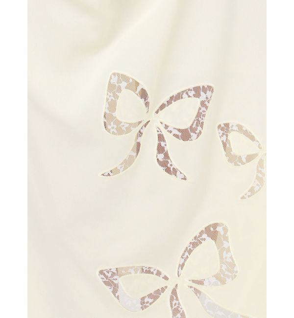 dazzlin「レースリボンサテンキャミワンピース」|ワンピース|