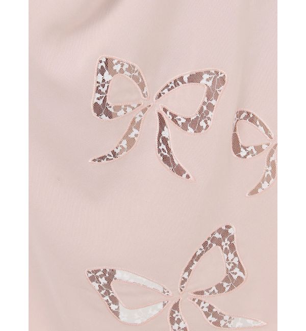 dazzlin「レースリボンサテンキャミワンピース」|ワンピース|