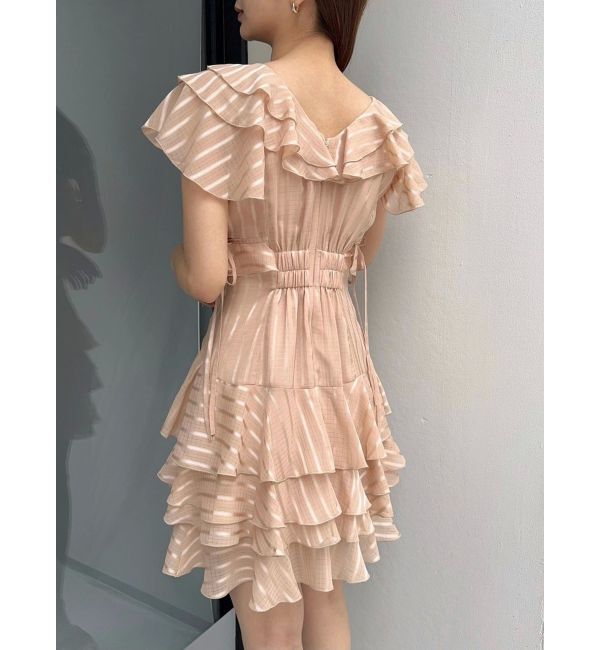 dazzlin「バリエフルイドミニワンピース」|ワンピース|