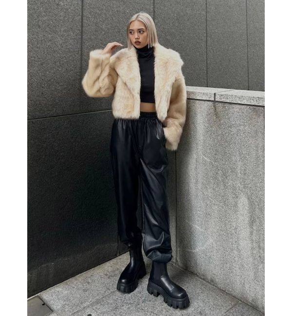 EVRIS「シャークソールサイドゴアショートブーツ」|ショートブーツ|