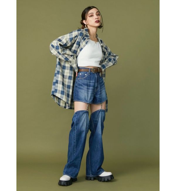 EVRIS「シャークソールサイドゴアショートブーツ」|ショートブーツ|