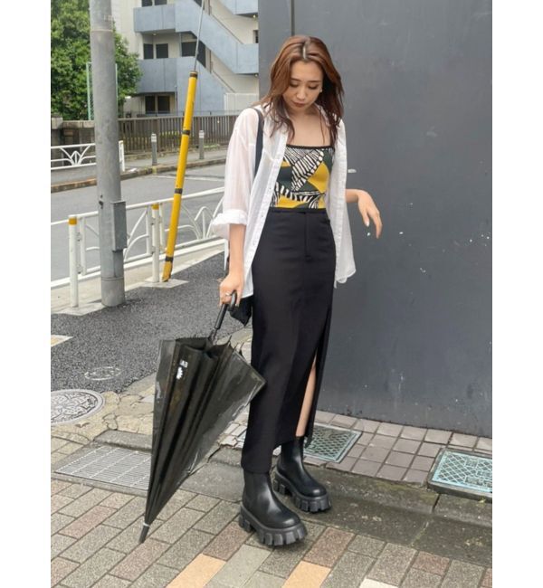 EVRIS「シャークソールサイドゴアショートブーツ」|ショートブーツ|