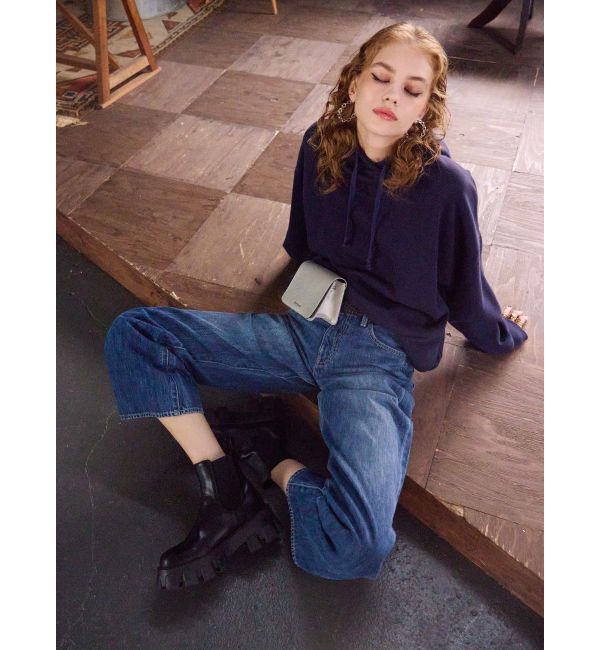 EVRIS「シャークソールサイドゴアショートブーツ」|ショートブーツ|