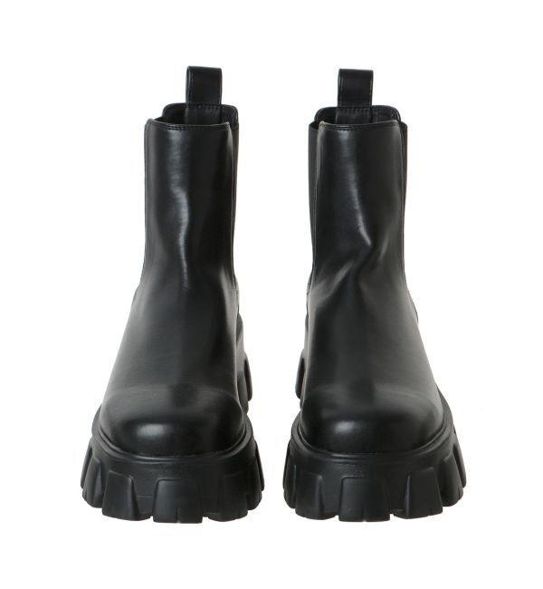 EVRIS「シャークソールサイドゴアショートブーツ」|ショートブーツ|