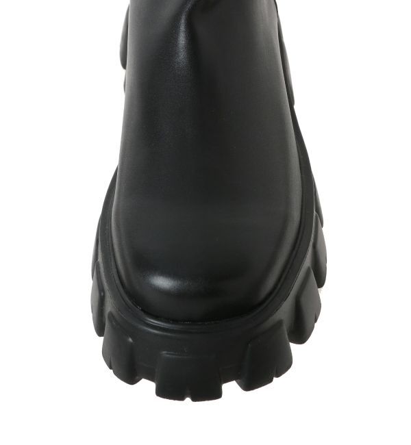 EVRIS「シャークソールサイドゴアショートブーツ」|ショートブーツ|