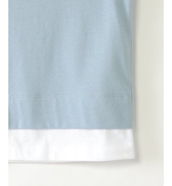 ikka kids「5分袖レイヤーフォトプリントTシャツ（120~160cm）」|Tシャツ・カットソー|