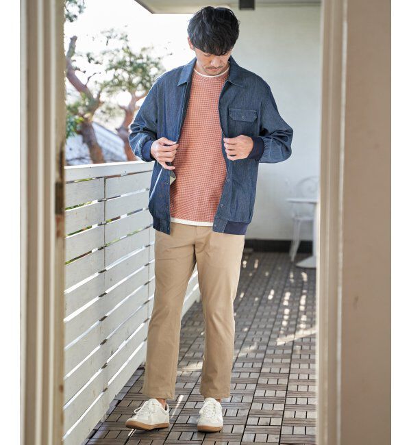 ikka「【抗菌防臭】冷感ドライワッフルフェイクT」|Tシャツ・カットソー|