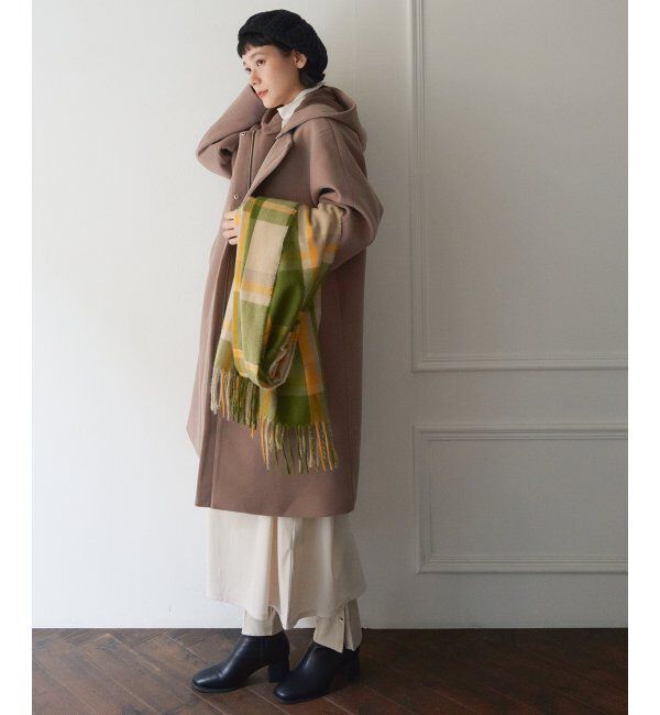 Lbc with Life「チェックストール 22AW-1」|マフラー|