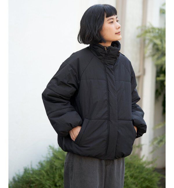 Lbc with Life「スタンドネックワッシャーナカワタＢＺ」|ブルゾン・スタジャン|