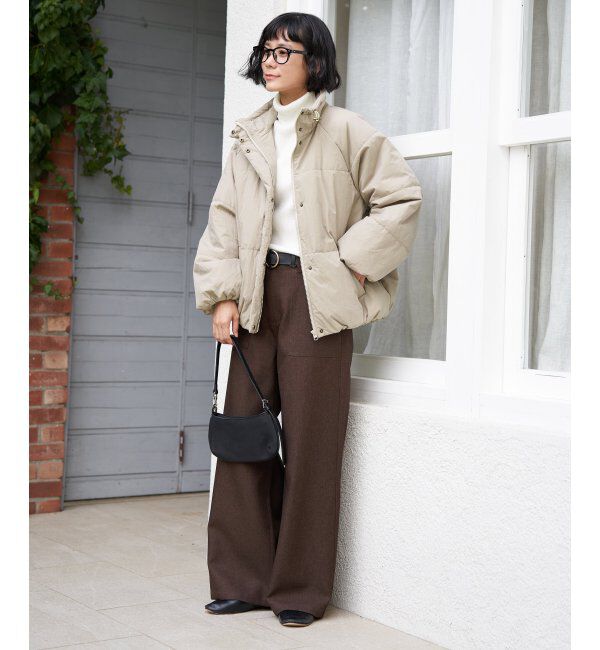 Lbc with Life「スタンドネックワッシャーナカワタＢＺ」|ブルゾン・スタジャン|