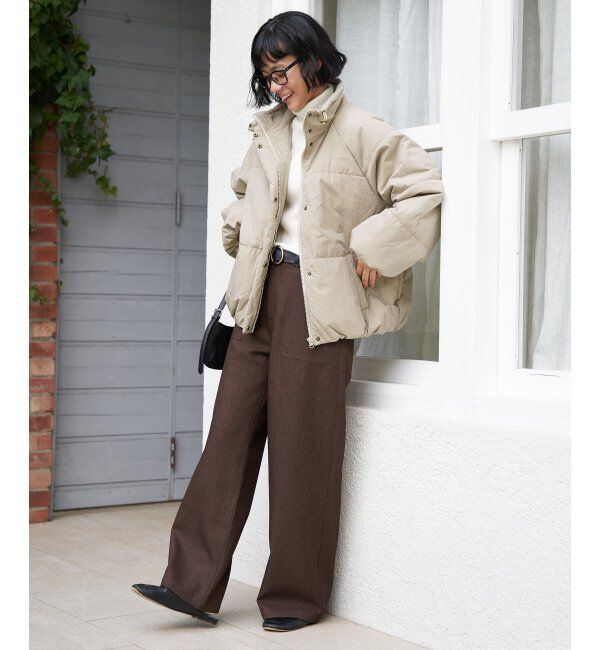 Lbc with Life「スタンドネックワッシャーナカワタＢＺ」|ブルゾン・スタジャン|