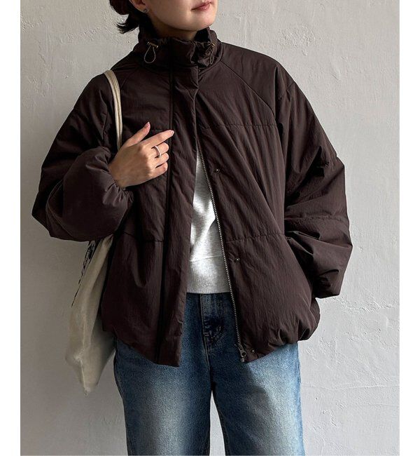 Lbc with Life「スタンドネックワッシャーナカワタＢＺ」|ブルゾン・スタジャン|