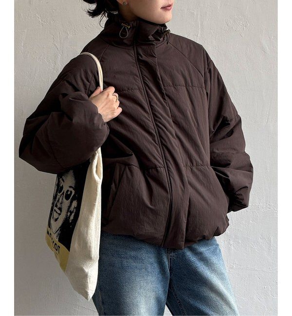 Lbc with Life「スタンドネックワッシャーナカワタＢＺ」|ブルゾン・スタジャン|