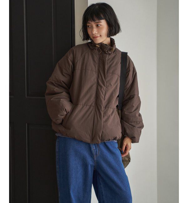 Lbc with Life「スタンドネックワッシャーナカワタＢＺ」|ブルゾン・スタジャン|