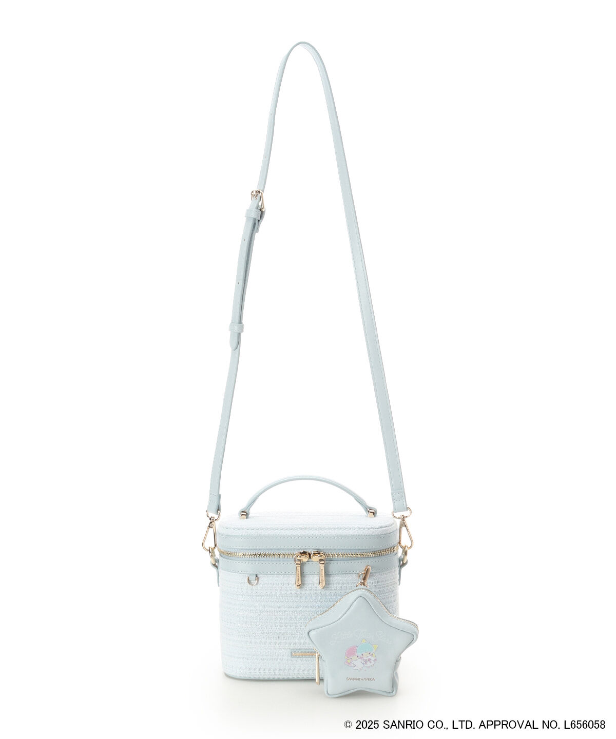 Samantha Vega「『リトルツインスターズ』（キキ＆ララ）バニティバッグ」|ショルダー・メッセンジャー|