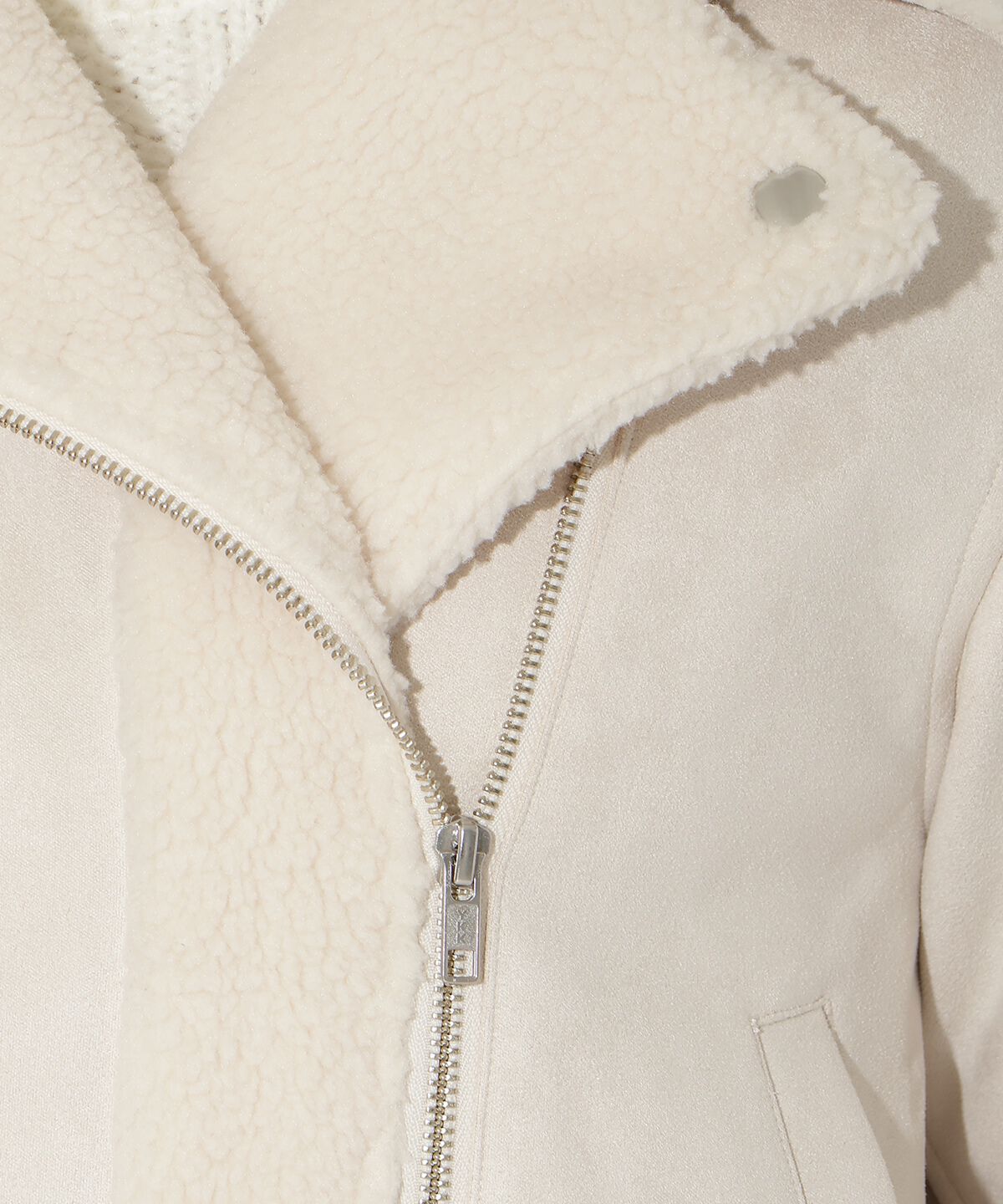 アンドクチュール「ムートンボアライダースブルゾン」|その他|