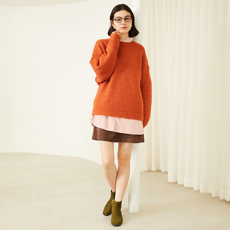 WA Oriental TRaffic「ゴールドジップスクエアトゥブーツ/32408」|ショートブーツ|