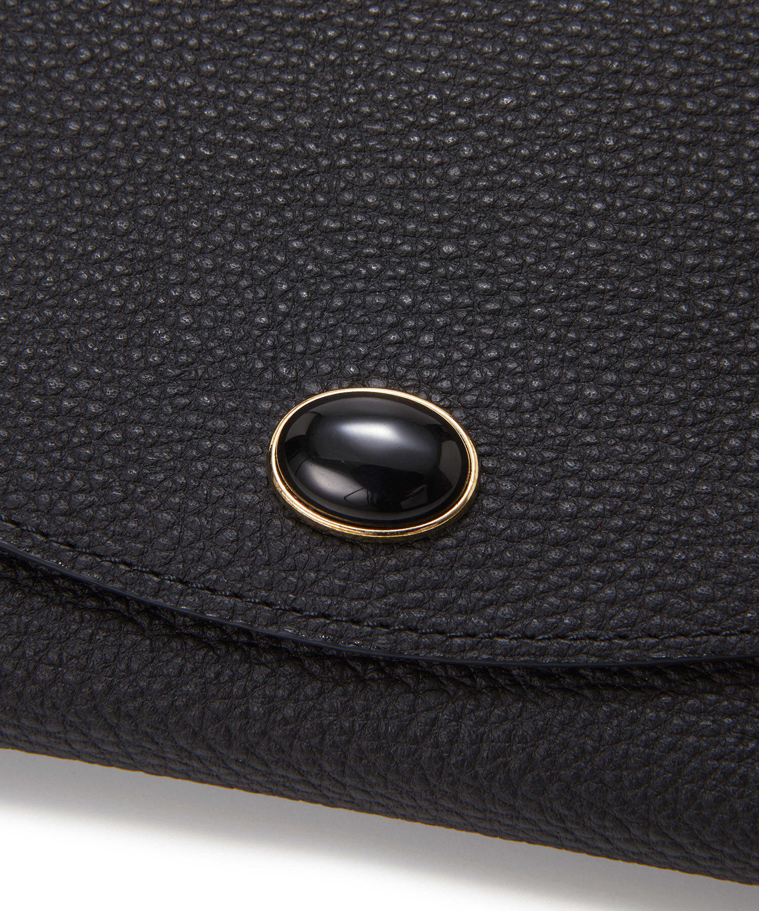 TOPKAPI 「【TOPKAPI】 gemdrops ジェムドロップ ミニエンボスレザー 天然石 二つ折り 財布 」|財布|