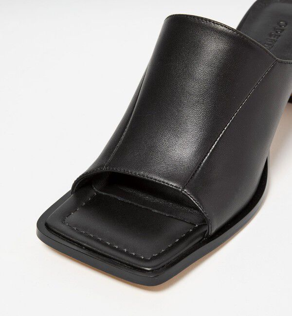 ODETTE E ODILE「ワイドスクエアミュール サンダル60」|サンダル|