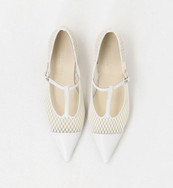 ODETTE E ODILE「シアーTストラップ フラット20&uarr;」|パンプス|