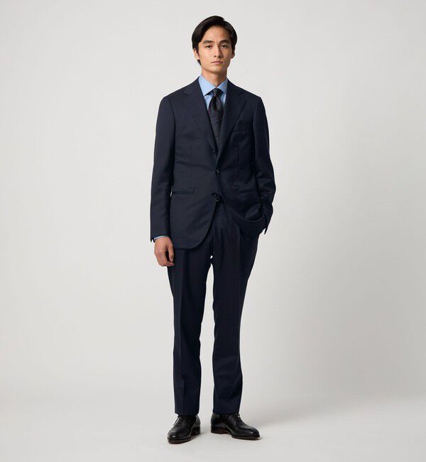 UNITED ARROWS「タスマニア ウール ギャバジン シングル3ボタン スーツ S‐MODEL ‐ストレッチ・撥水‐」|その他|