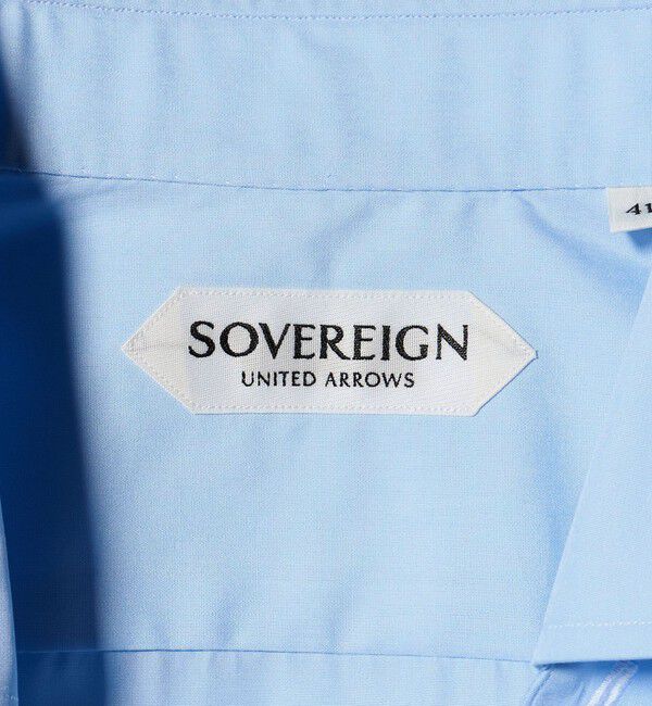 UNITED ARROWS「＜SOVEREIGN＞ALUMO ブロードクロス ハンドライン ワイドカラー シャツ」|シャツ・ブラウス|