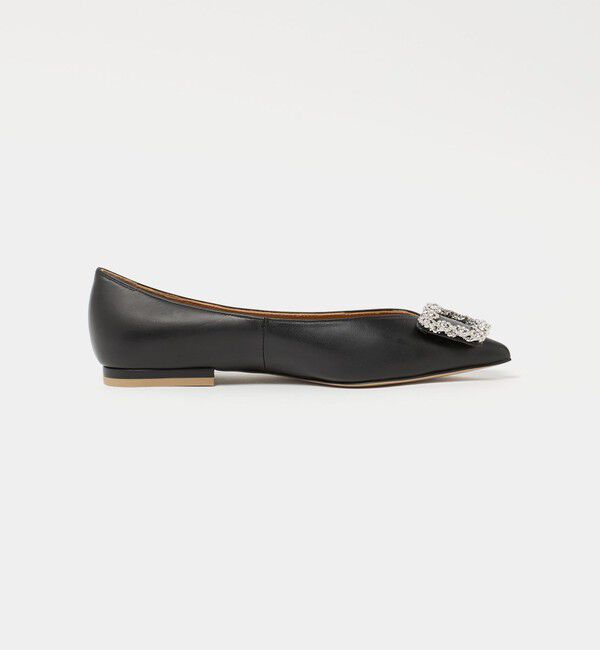 UNITED ARROWS「＜PIPPICHIC＞ANNA V JWL フラットパンプス」|パンプス|