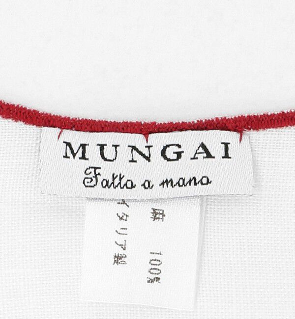 UNITED ARROWS「＜MUNGAI＞ONDA Bicolor33x33/ポケットチーフ」|ハンカチ|