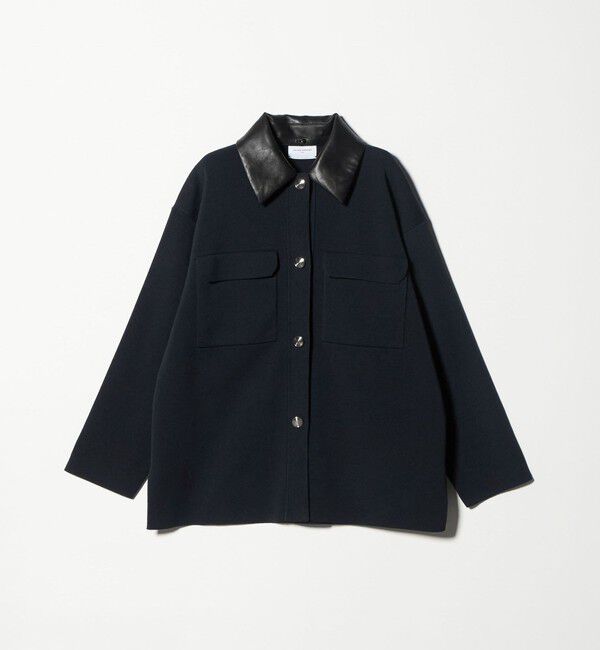 UNITED ARROWS「2WAY ミラノリブ ニット ジャケット ‐ウォッシャブル‐」|カーディガン|