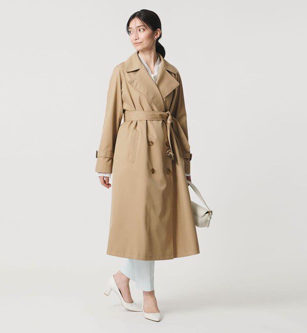 UNITED ARROWS「コットンギャバ トレンチコート」|トレンチコート|