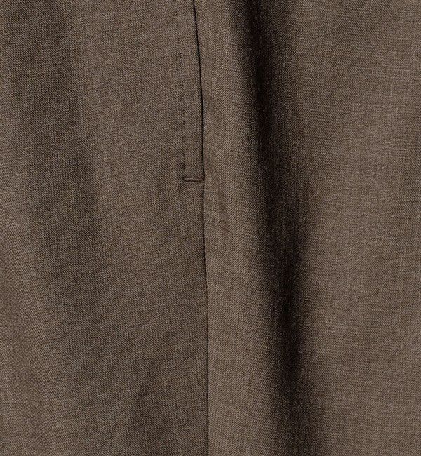 UNITED ARROWS「トロピカル クリース テーパード 1プリーツ スラックス」|チノ|