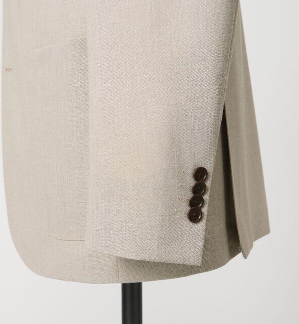UNITED ARROWS「ポプリン シングル 3ボタン テーラード ジャケット R-MODEL」|テーラードジャケット|