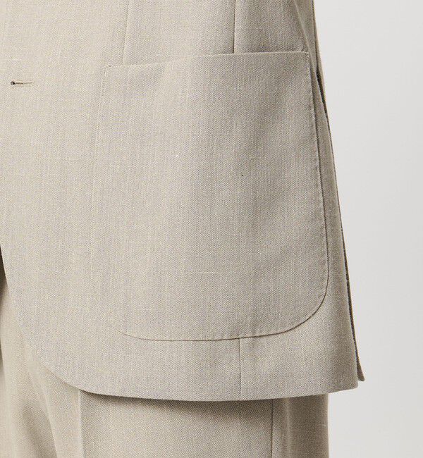 UNITED ARROWS「ポプリン シングル 3ボタン テーラード ジャケット R-MODEL」|テーラードジャケット|