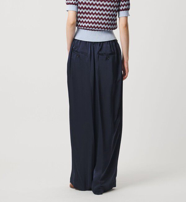 AEWEN MATOPH「＜AEWEN MATOPH＞サテンインタックパンツ ‐ ウォッシャブル - 」|その他|