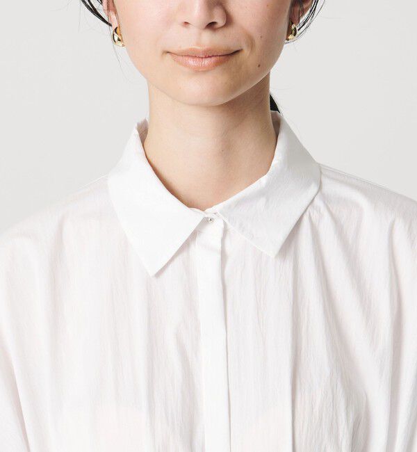 UNITED ARROWS「ピンタック シャツブラウス」|シャツ・ブラウス|