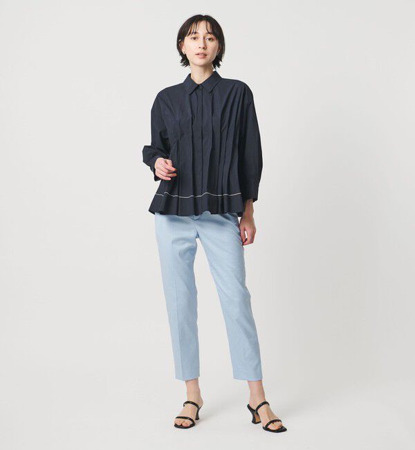 UNITED ARROWS「ピンタック シャツブラウス」|シャツ・ブラウス|