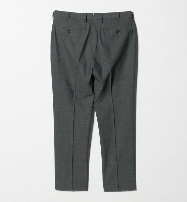 UNITED ARROWS「ピンヘッド トロピカル サイドエクステンド ノープリーツ スラックス COMFORT EASY‐MODEL ウォッシャブル 」|スラックス|