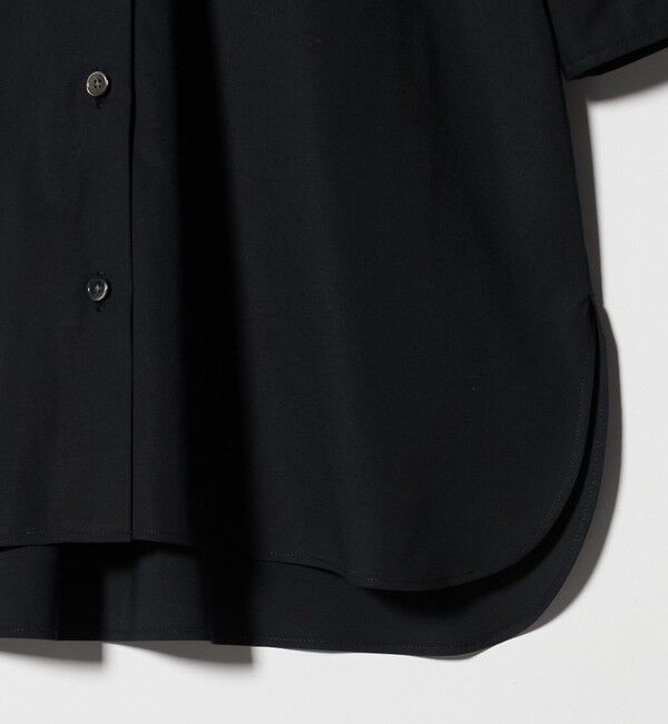 UNITED ARROWS「ラッセルレース コンビ シャツ ‐ウォッシャブル‐」|シャツ・ブラウス|