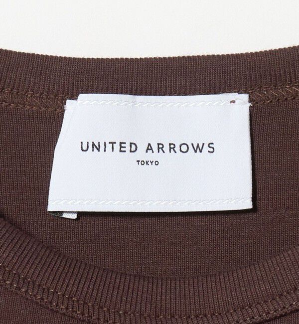 UNITED ARROWS「コットン フライス ノースリーブトップス」|Tシャツ・カットソー|
