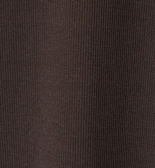 UNITED ARROWS「リブ バイカラーパイピング Tシャツ」|Tシャツ・カットソー|