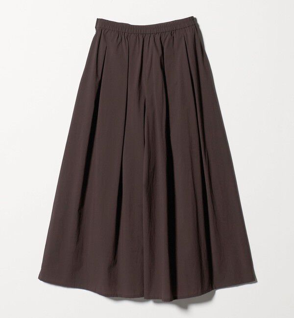 UNITED ARROWS「ギャザー フレア パンツ ‐ウォッシャブル‐」|チノ|