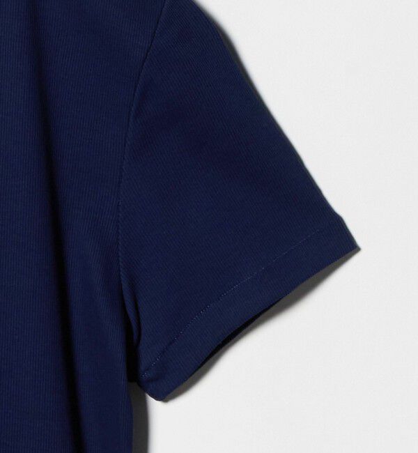 UNITED ARROWS「＜GOOD PEOPLE GOOD STITCHING GOOD PRODUCT＞リブ Tシャツ」|Tシャツ・カットソー|