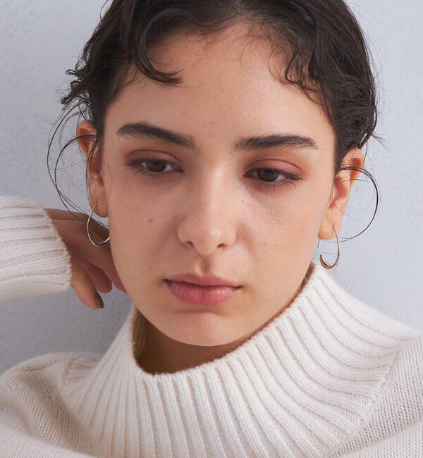 UNITED ARROWS green label relaxing「D シズクフープ ピアス」|ピアス|