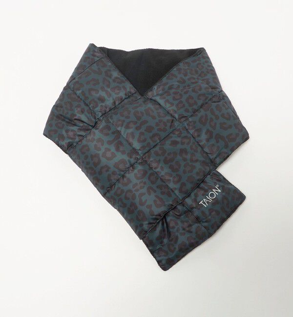 UNITED ARROWS green label relaxing「＜TAION＞ベーシック ダウンマフラー（レオパード） / キッズ  」|マフラー|