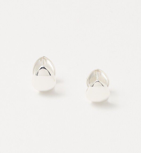UNITED ARROWS green label relaxing「＜Kara Yoo＞AlmondHuggie ピアス」|ピアス|SILVER